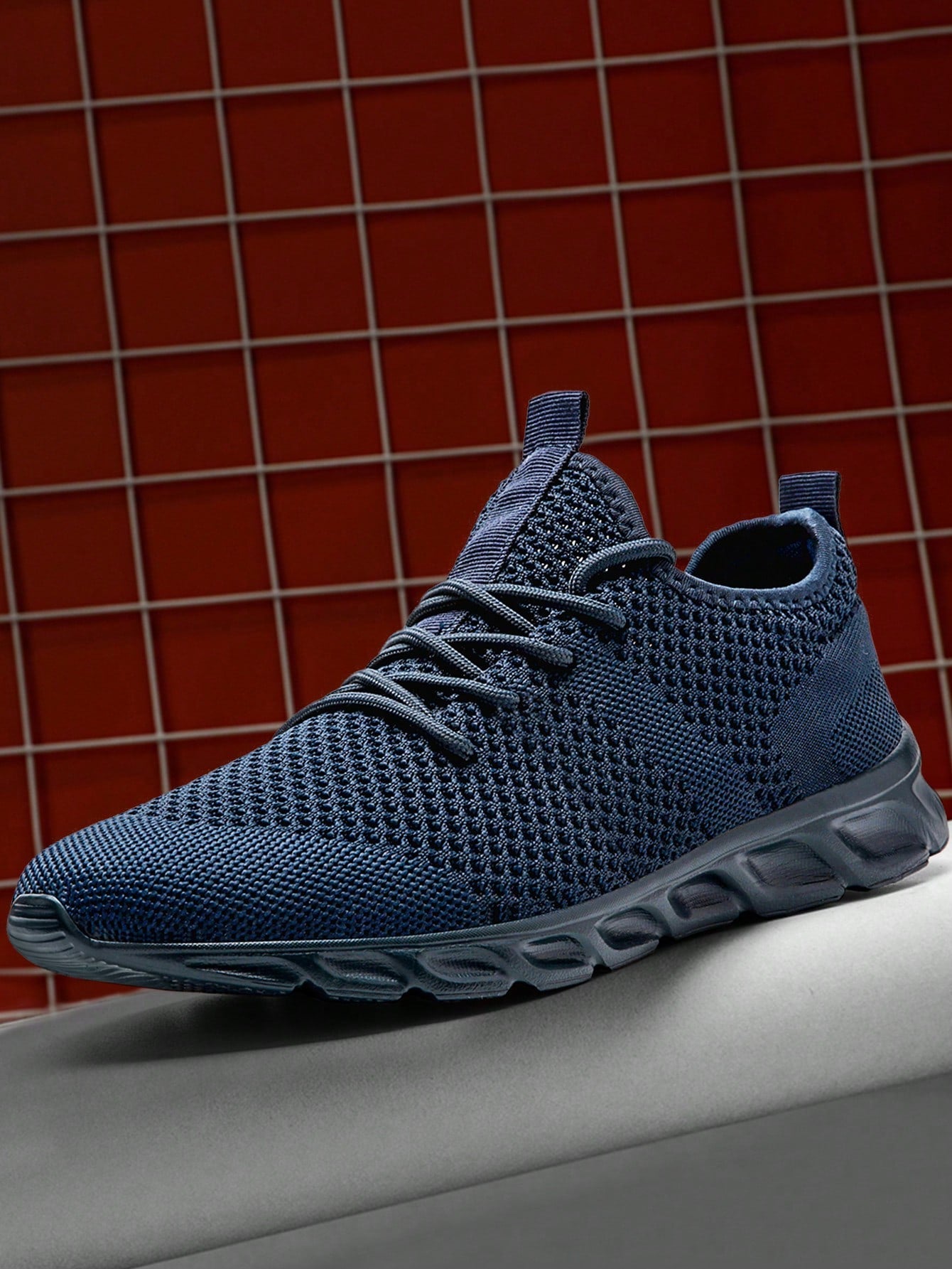 Tênis Corrida Leve Respirável Com Solado Flexível Antiderrapante