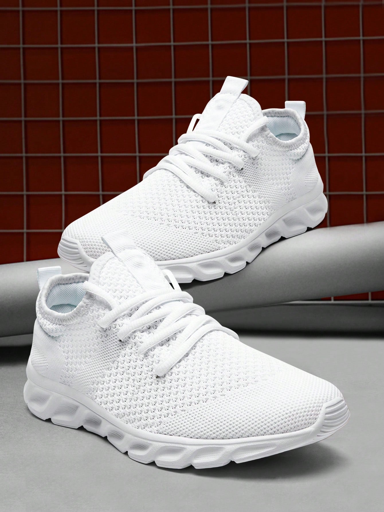 Tênis Corrida Leve Respirável Com Solado Flexível Antiderrapante