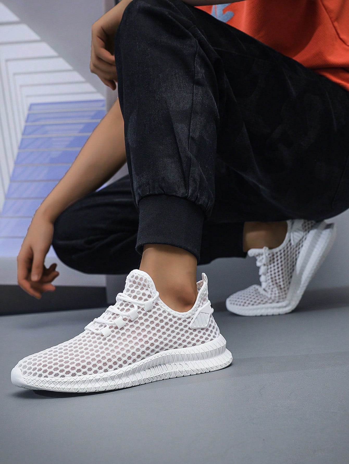 Tênis Corrida Estrutura Leve Entressola Flexível