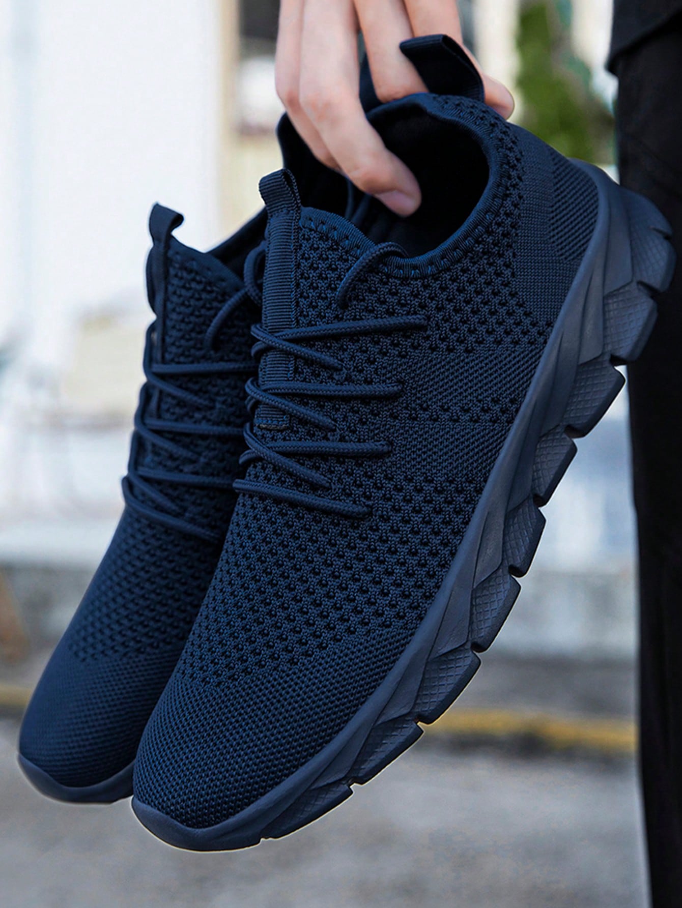 Tênis Corrida Leve Respirável Com Solado Flexível