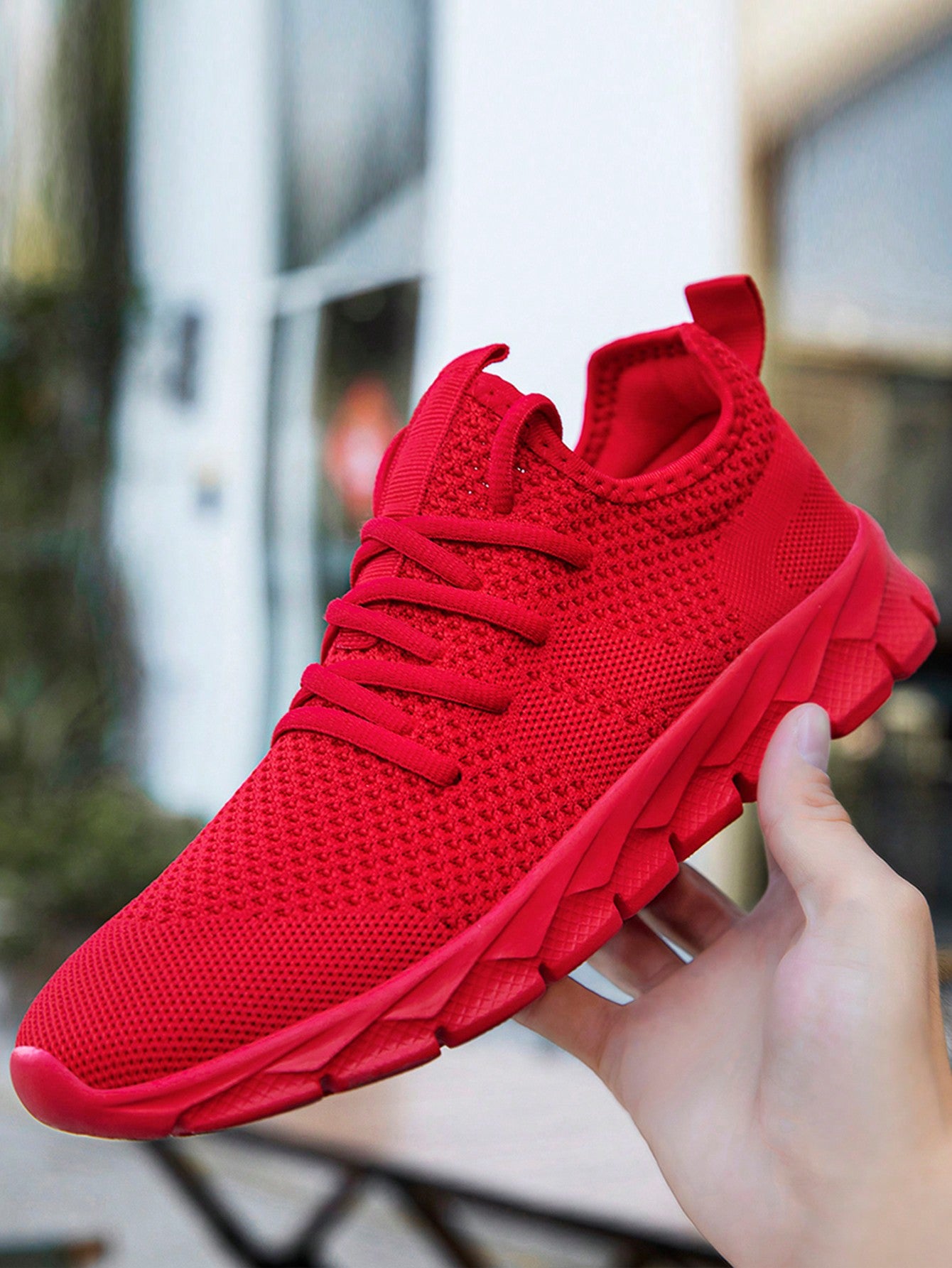 Tênis Corrida Leve Respirável Com Solado Flexível