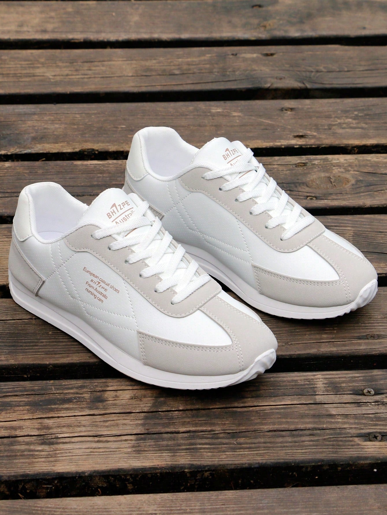 Tênis Casual Cano Baixo Estilo Retrô Solado Leve