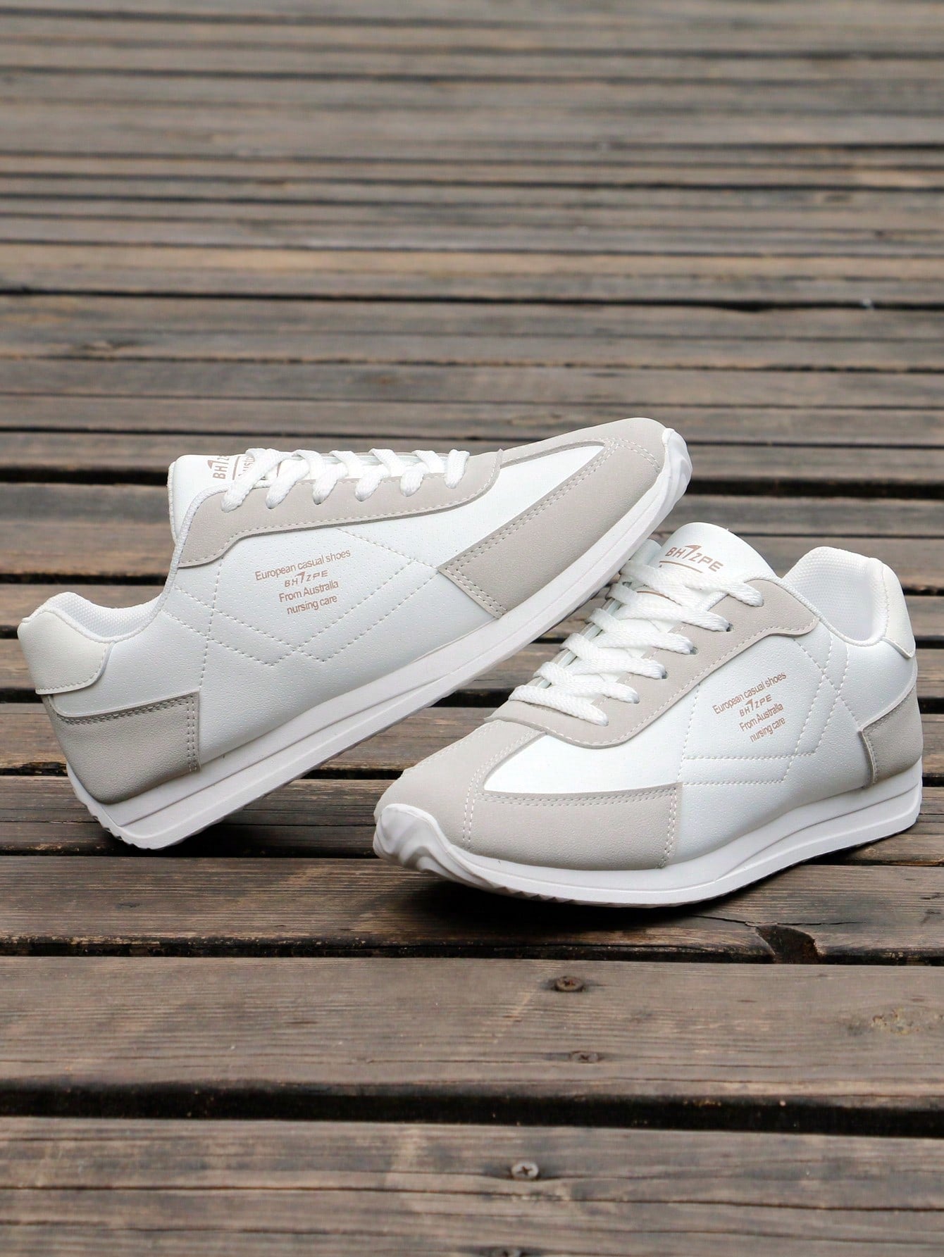 Tênis Casual Cano Baixo Estilo Retrô Solado Leve