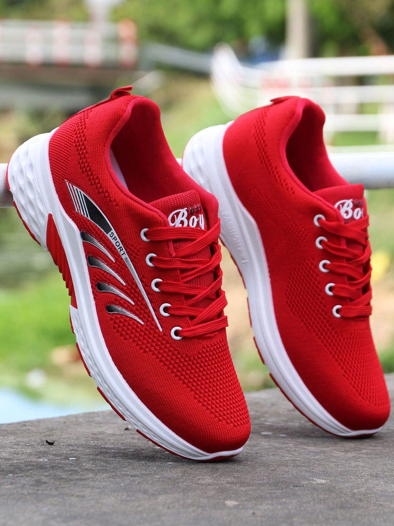 Tênis Corrida Knit Respirável Entressola Macia EVA