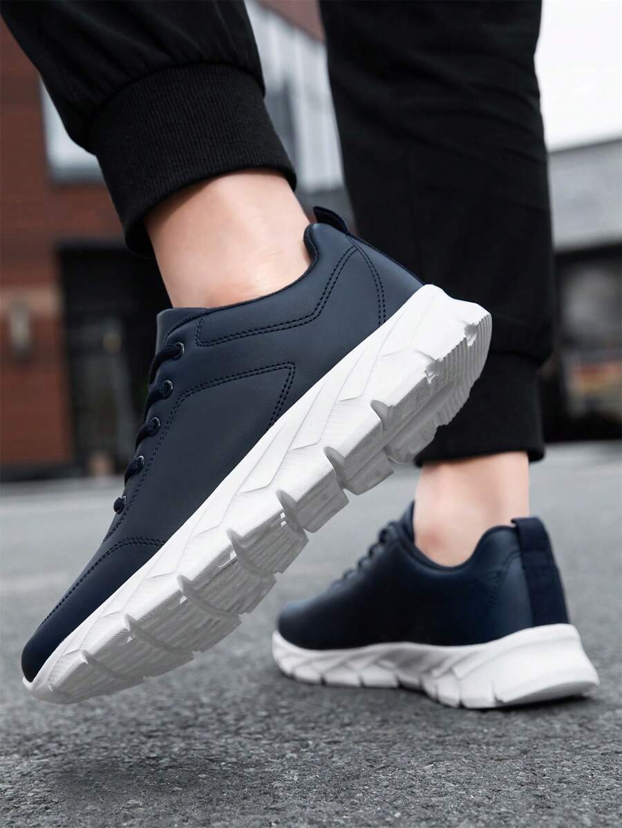 Tênis Corrida Confortável Respirável Com Solado Flexível