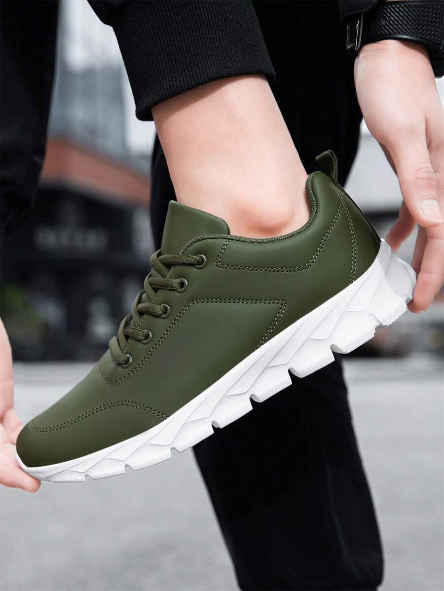 Tênis Corrida Confortável Respirável Com Solado Flexível