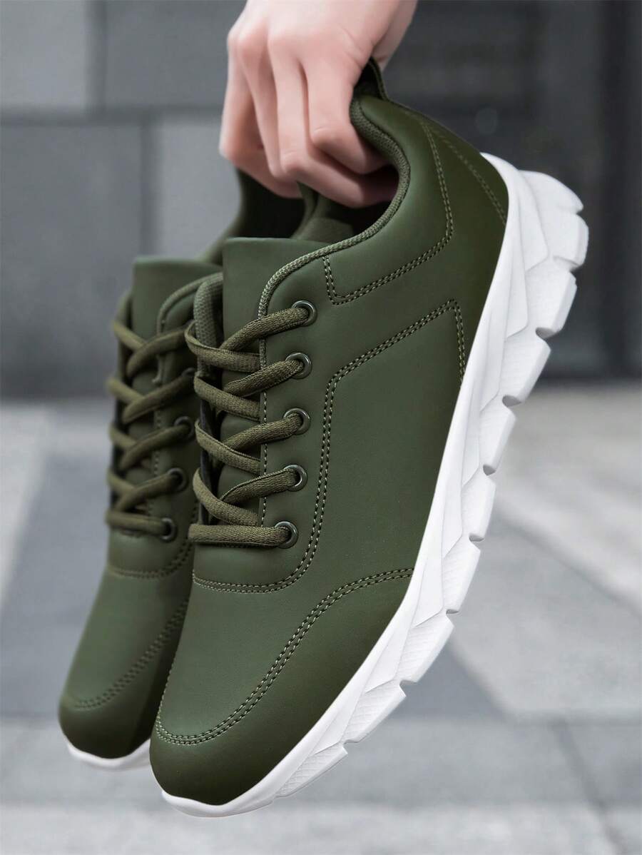 Tênis Corrida Confortável Respirável Com Solado Flexível