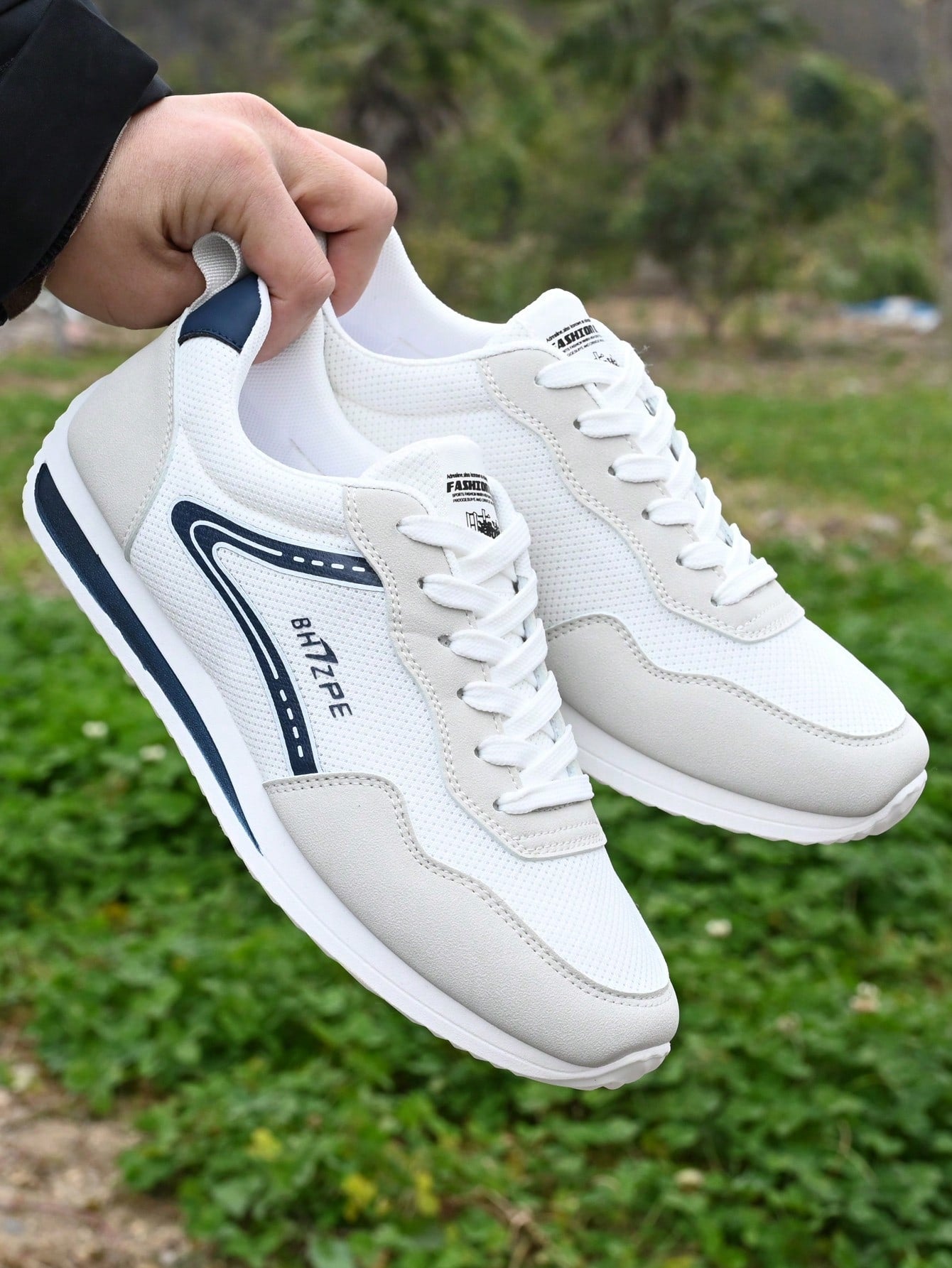 Tênis Casual Knit Respirável Solado Leve