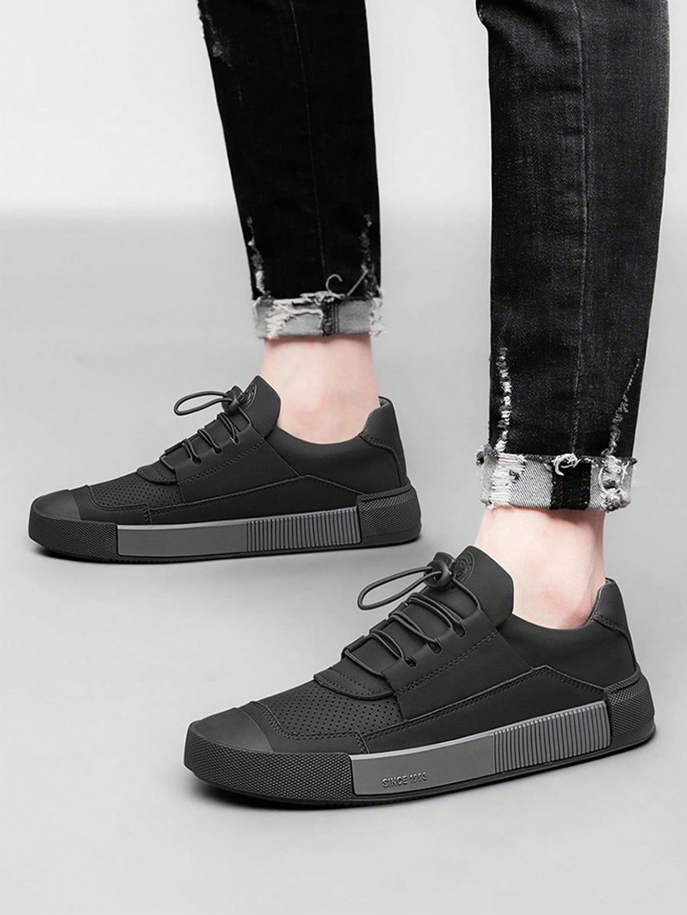 Tênis Street Estilo Urbano Cabedal Estruturado
