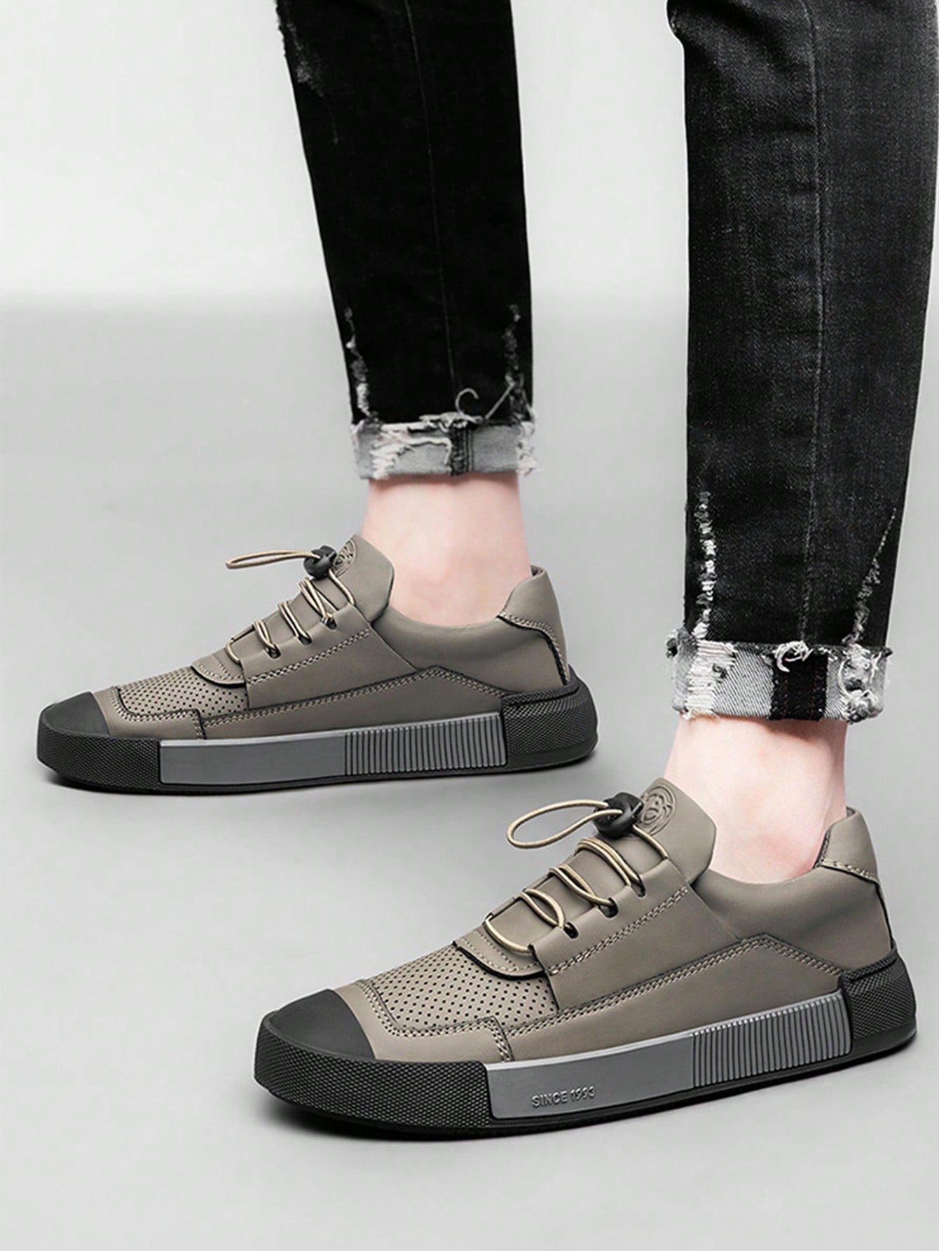 Tênis Street Estilo Urbano Cabedal Estruturado