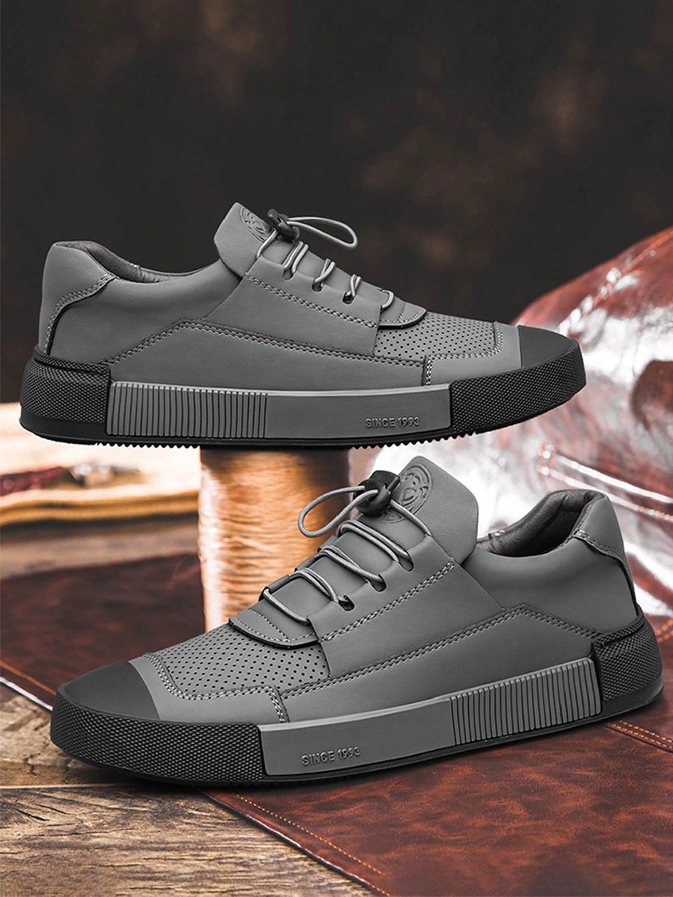 Tênis Street Estilo Urbano Cabedal Estruturado