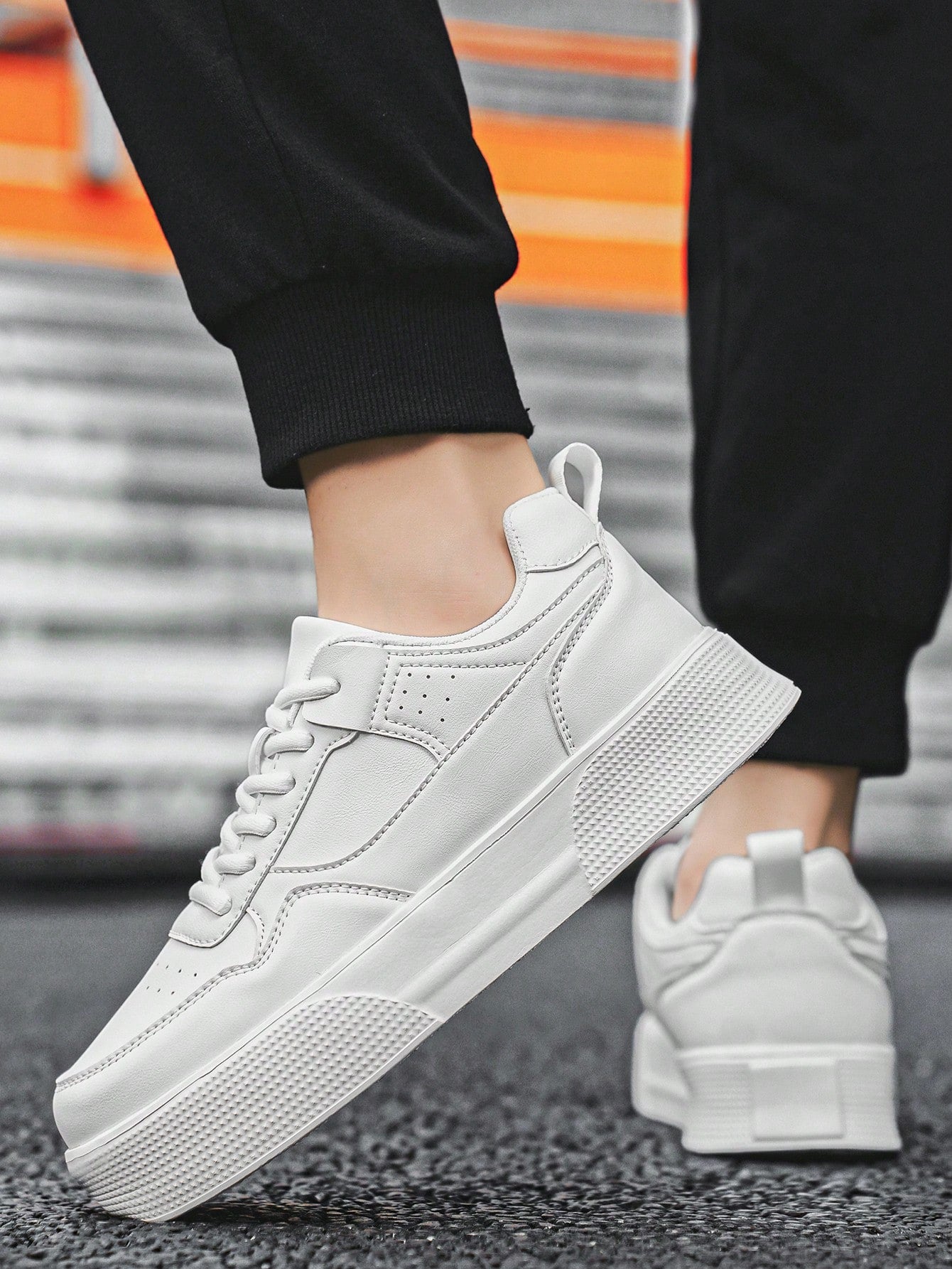 Tênis Street Cano Baixo Design Minimalista