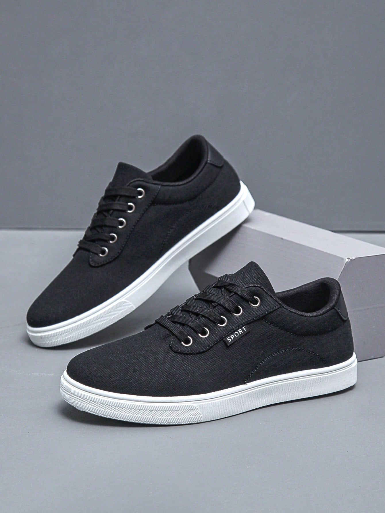 Tênis Casual Cano Baixo Lona Solado Clássico