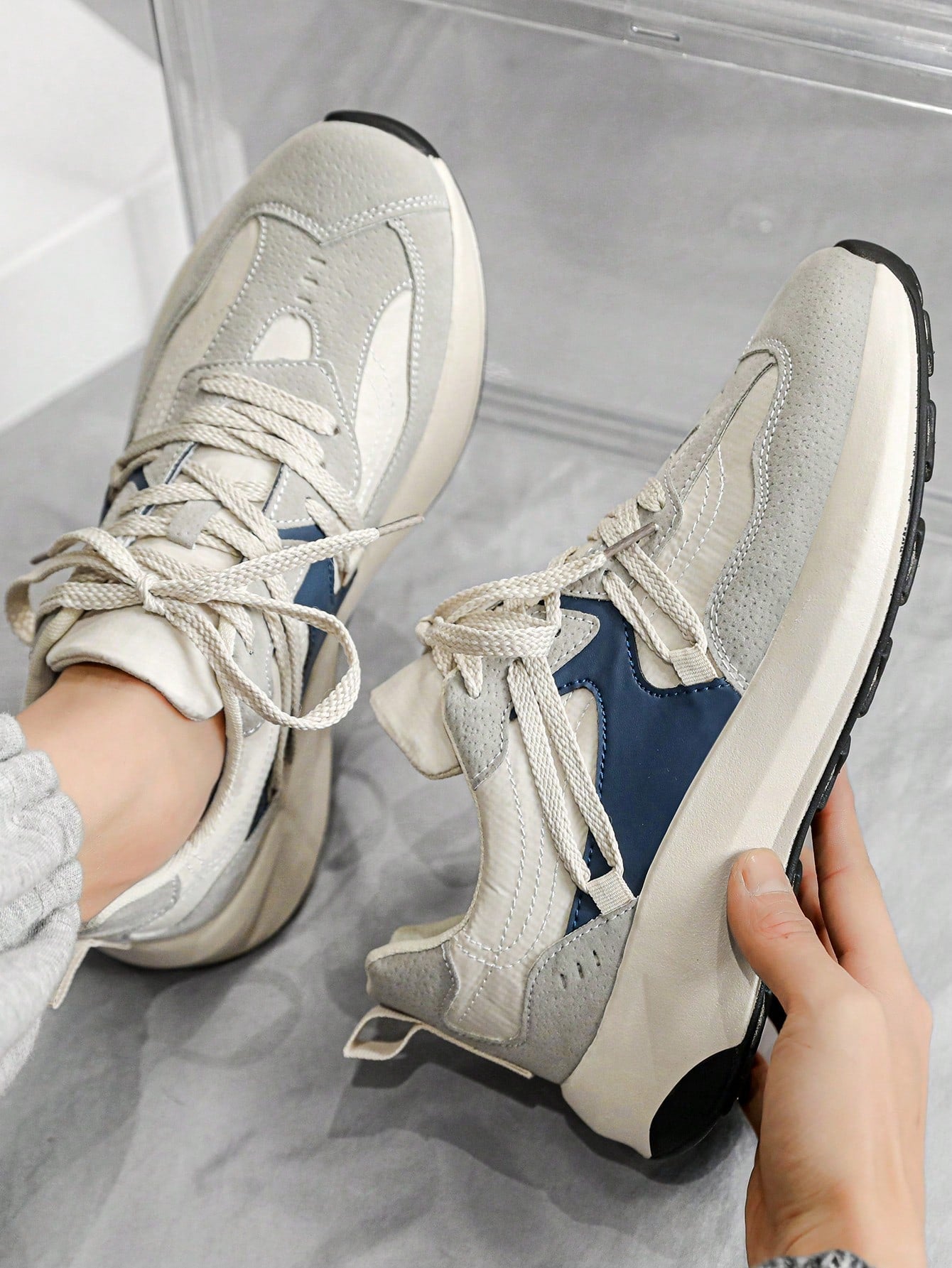 Tênis Corrida Design Moderno Amortecimento