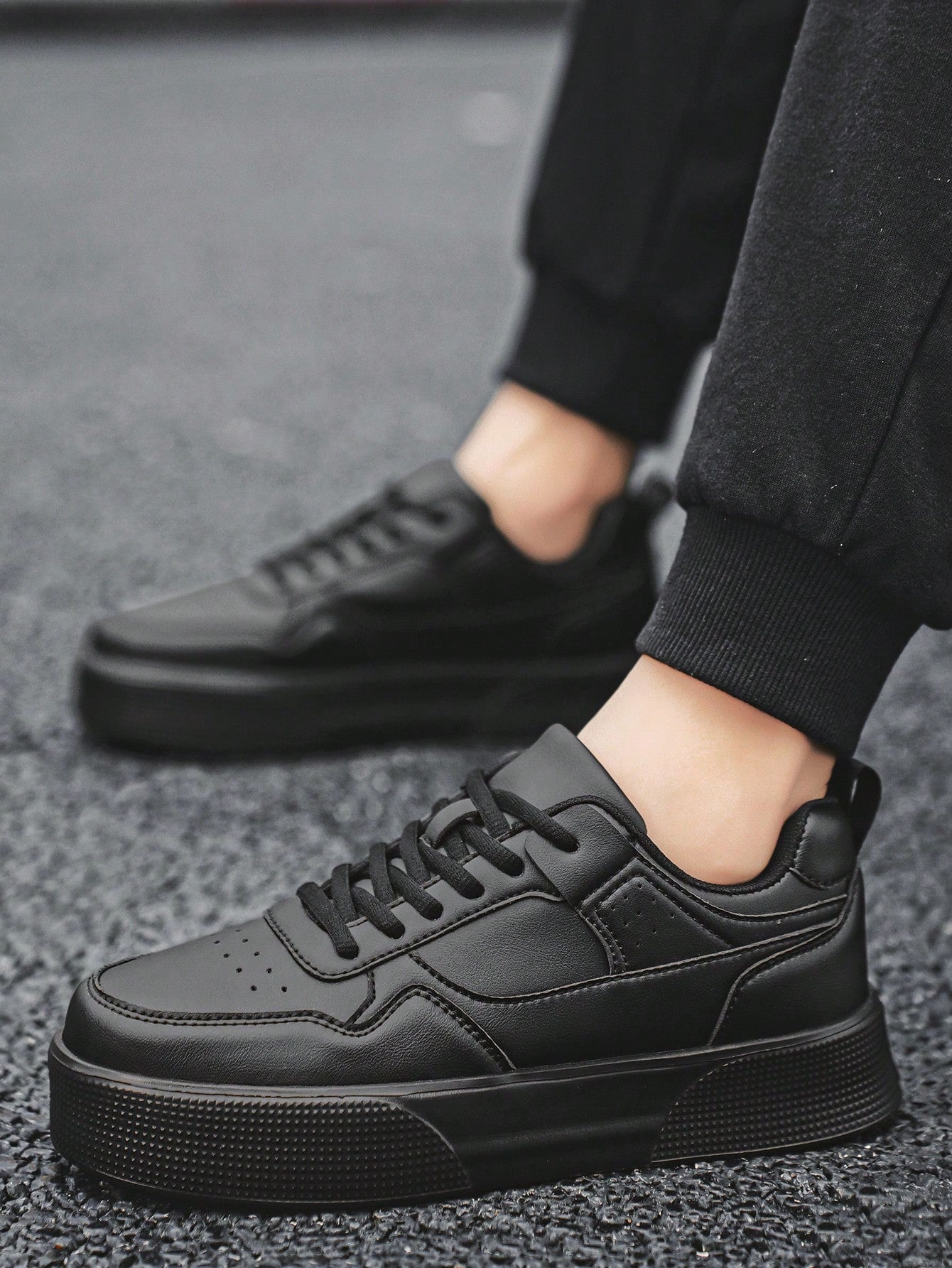 Tênis Street Cano Baixo Design Minimalista