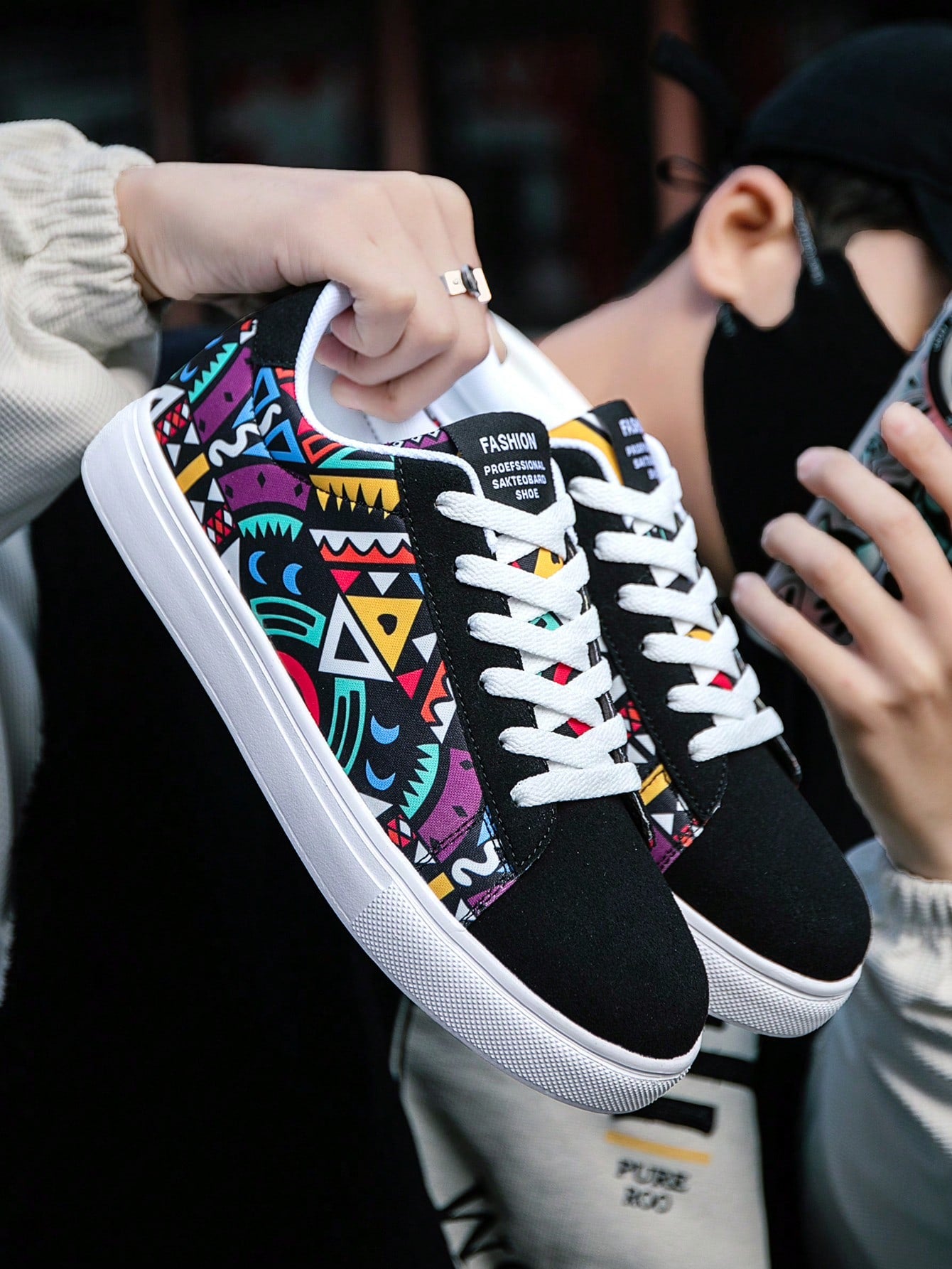 Tênis Street Estilo Urbano Design Colorido