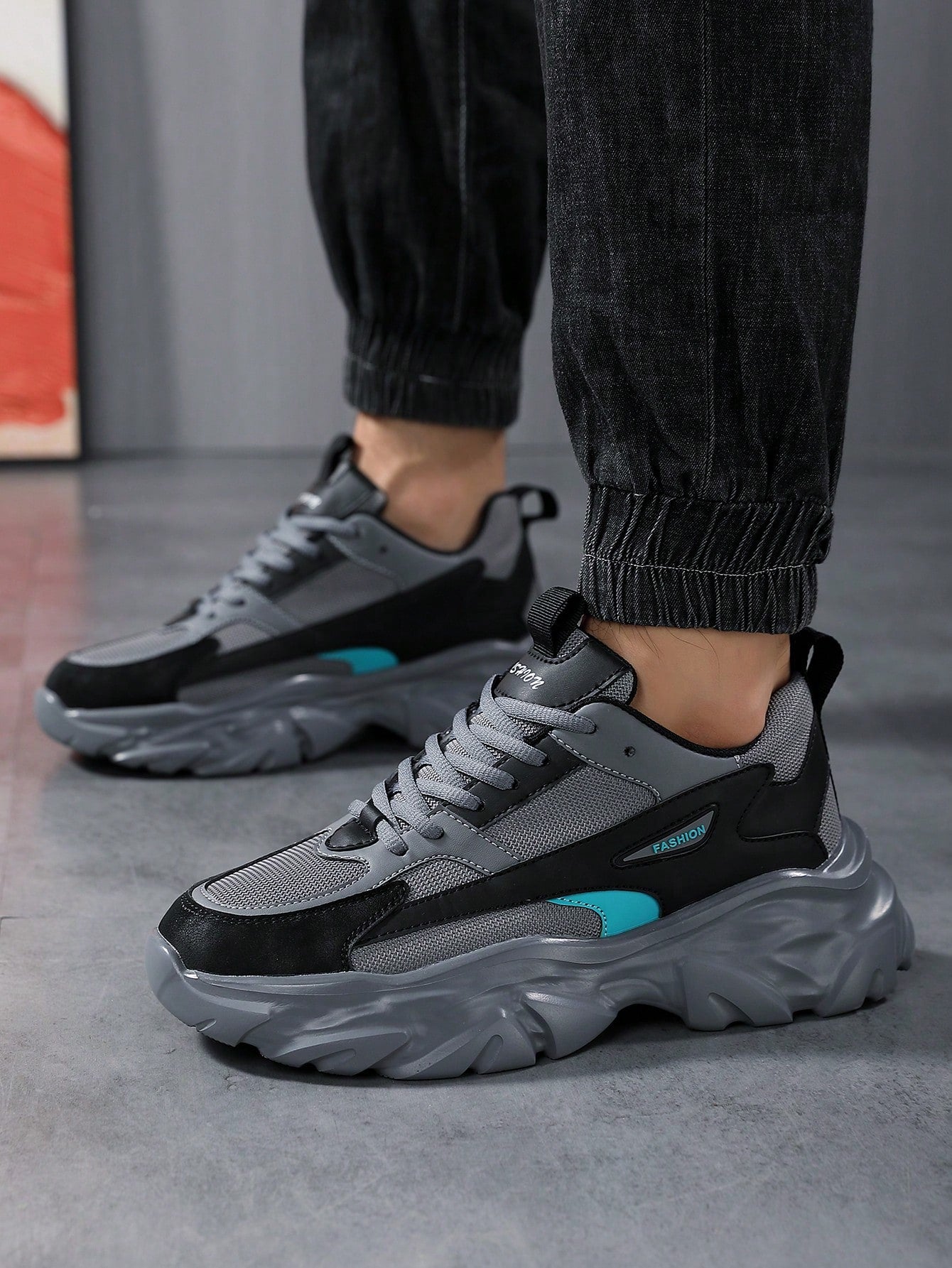 Tênis Chunky Design Robusto Visual Imponente