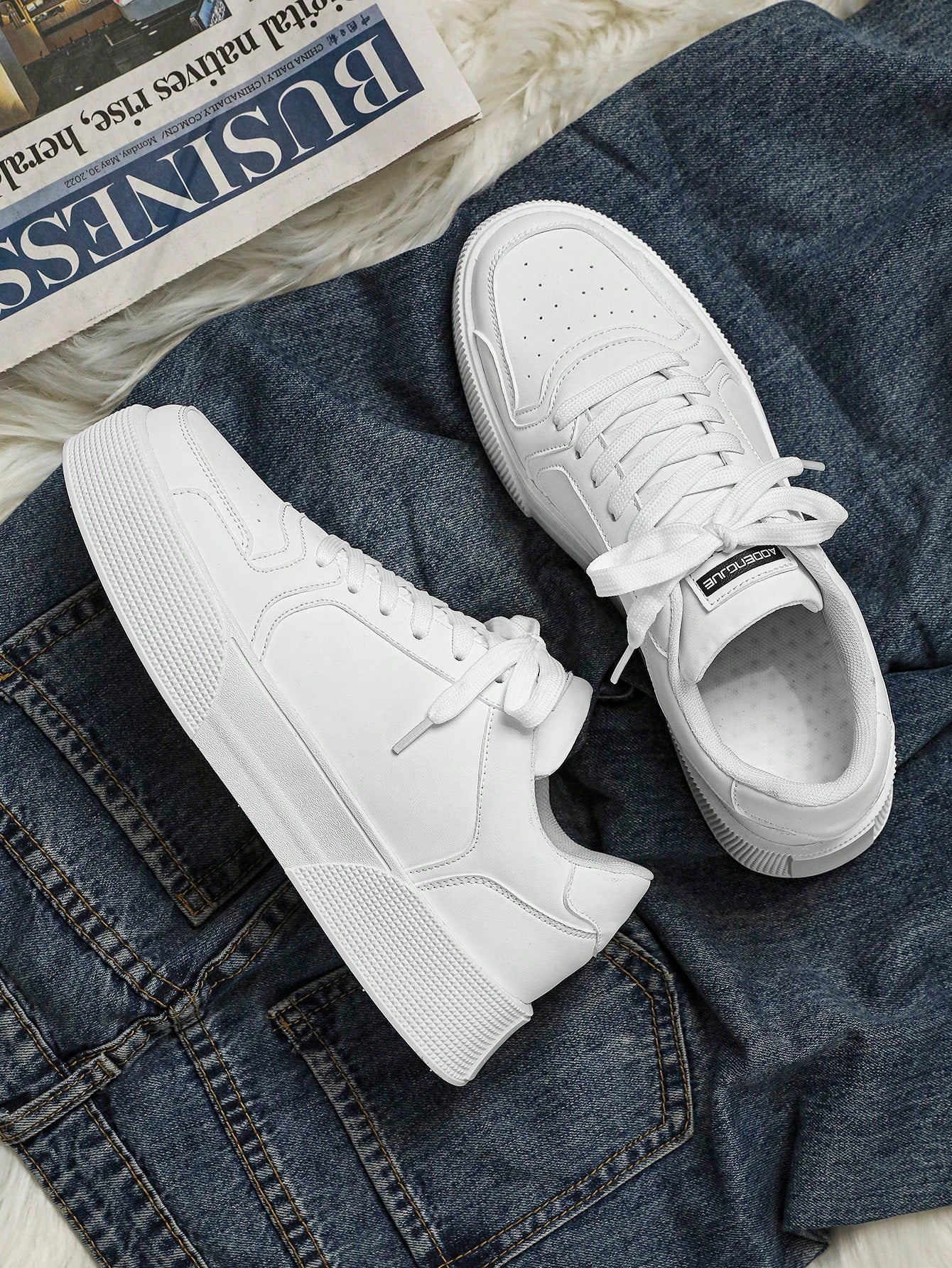 Tênis Street Casual Cano Baixo Solado Plataforma