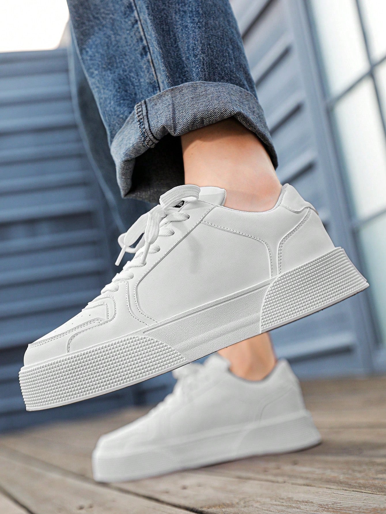 Tênis Street Casual Cano Baixo Solado Plataforma