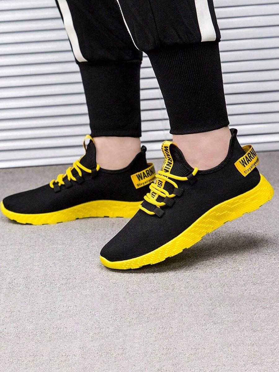 Tênis Corrida Estilo Urbano Com Solado Leve Antiderrapante