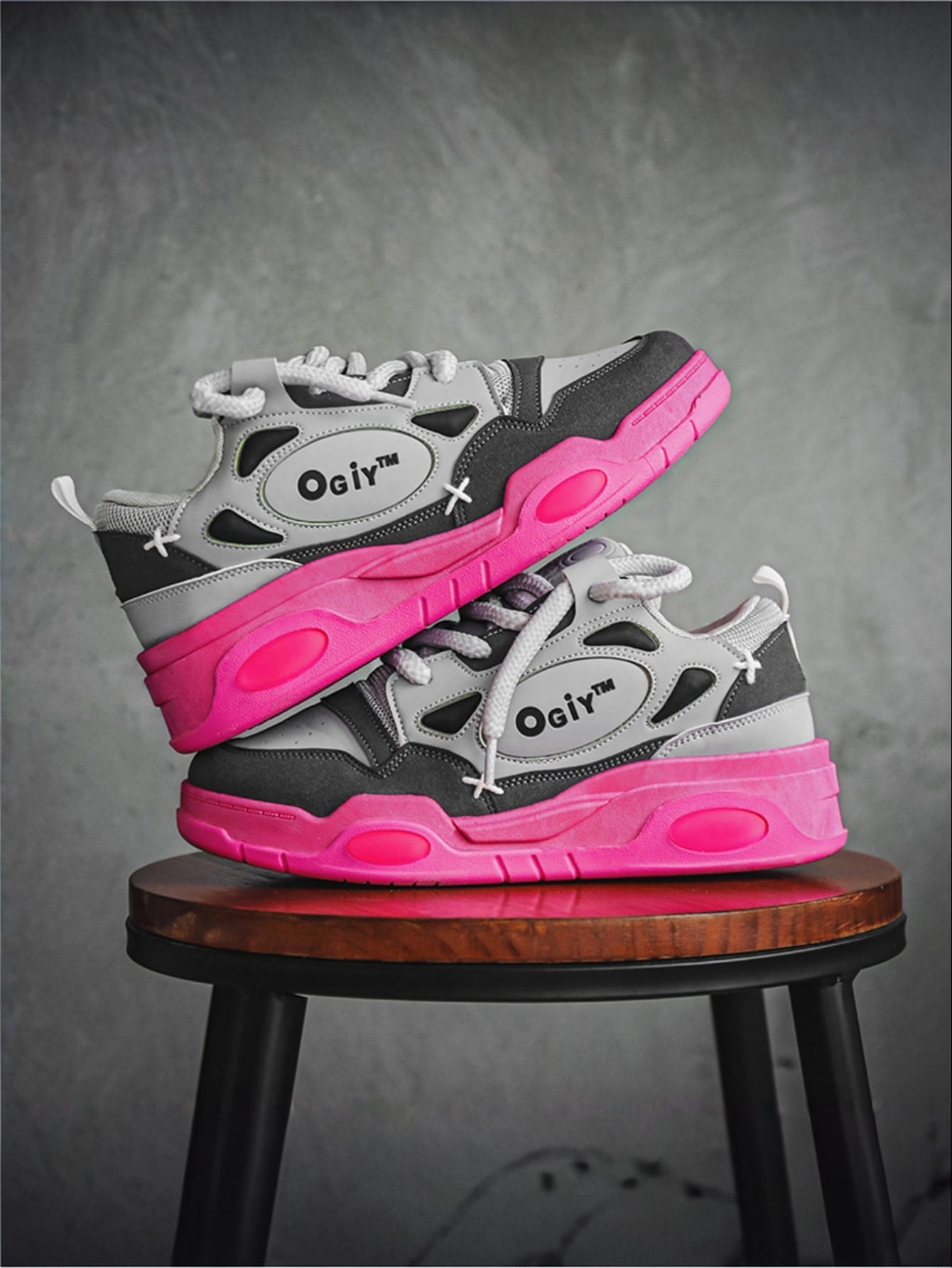 Tênis Chunky Design Anos 90 Solado Robusto