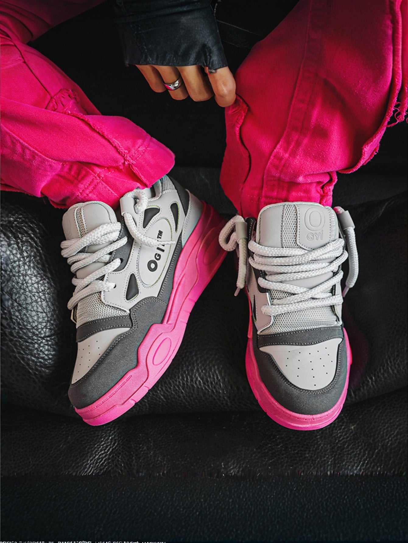 Tênis Chunky Design Anos 90 Solado Robusto