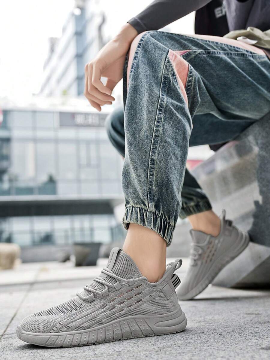 Tênis Corrida Esportivo Com Solado Flexível