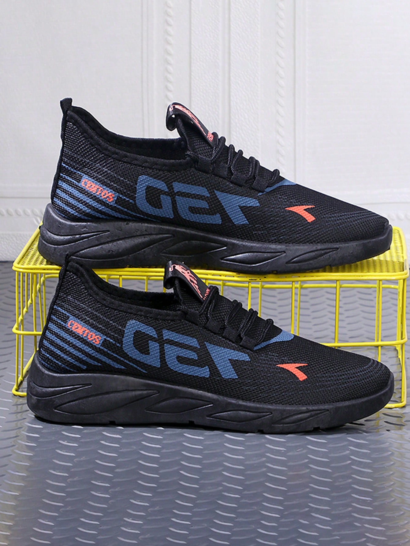 Tênis Corrida Estilo Urbano Com Solado Leve Antiderrapante