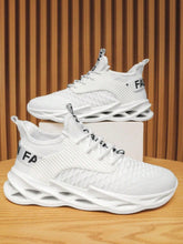 Tênis Corrida Knit Leve Solado Vazado Moderno