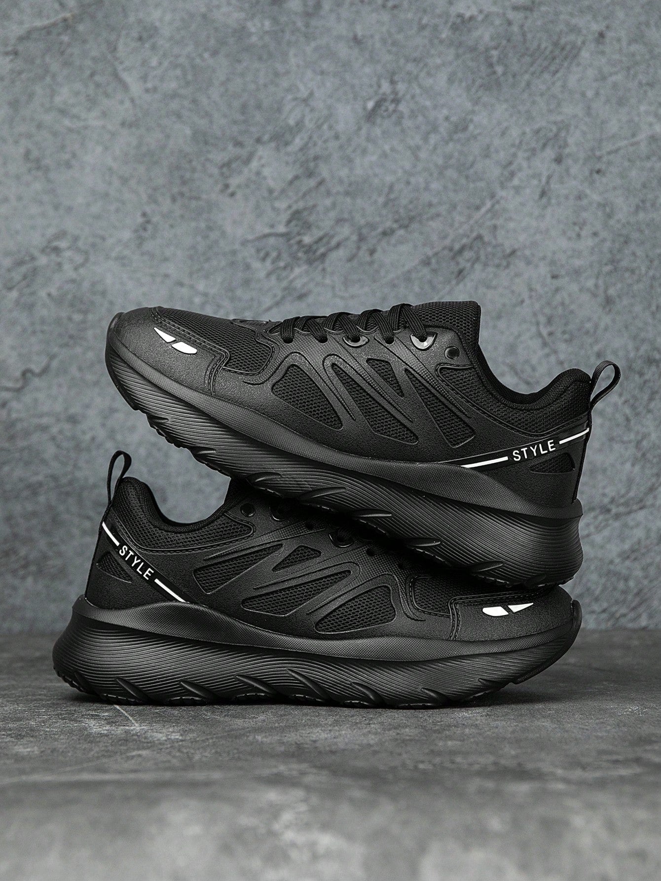 Tênis Chunky Cano Baixo Mesh Respirável