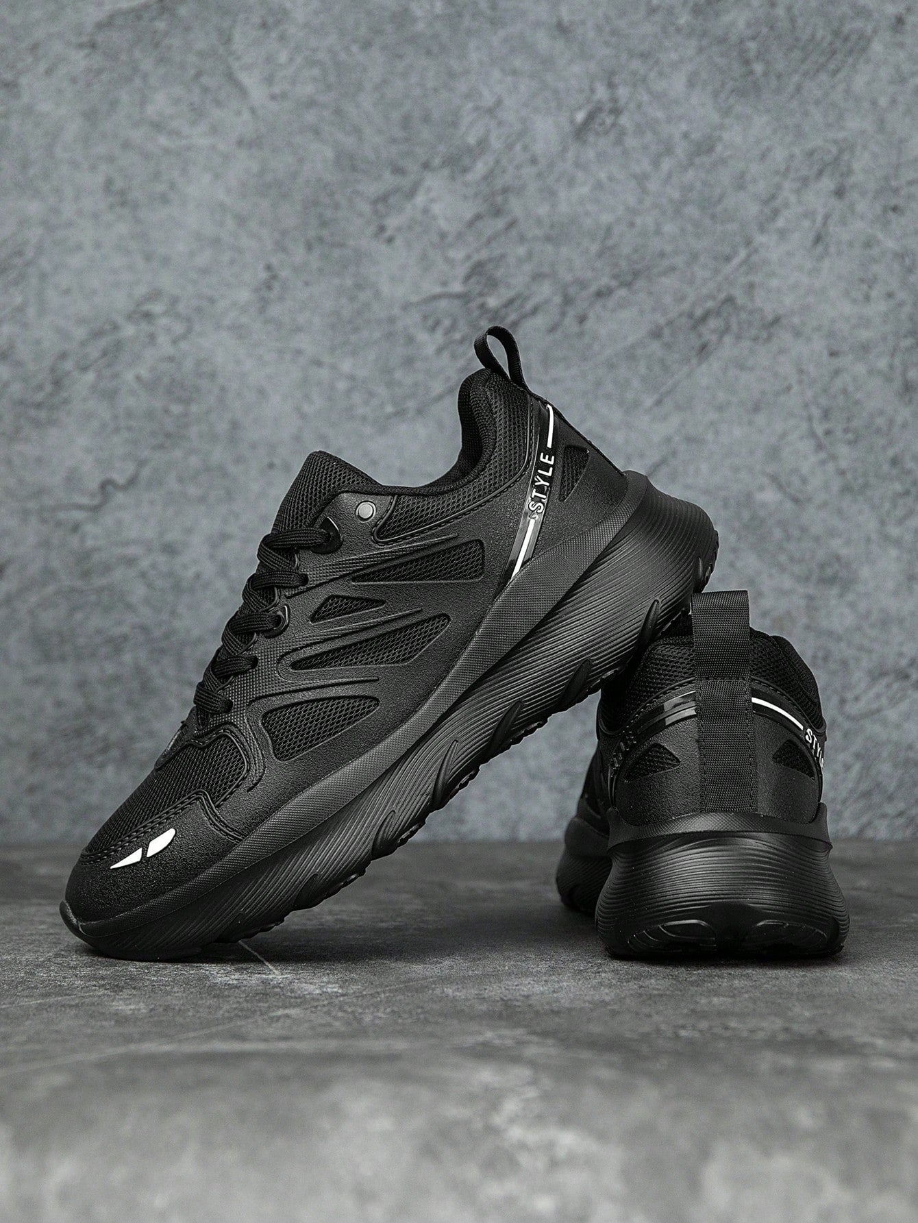 Tênis Chunky Cano Baixo Mesh Respirável