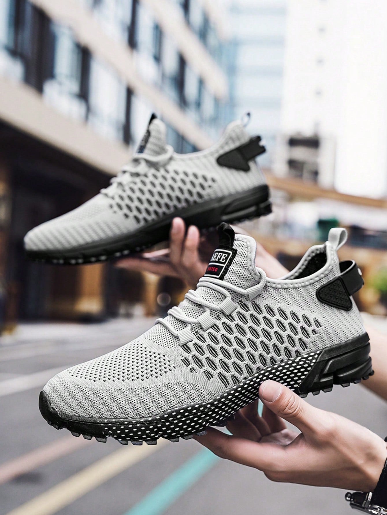 Tênis Corrida Respirável Com Solado Antiderrapante Leve