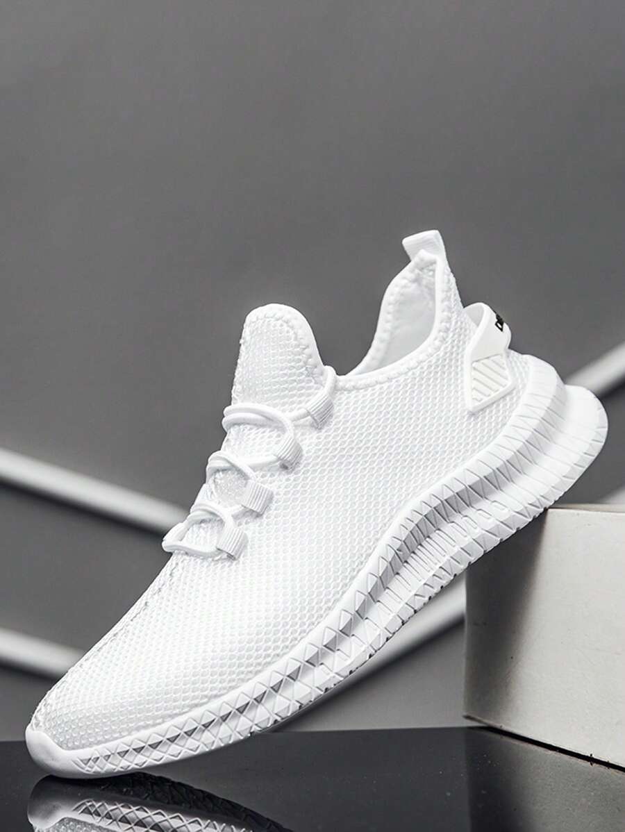 Tênis Corrida Leve Respirável Com Design Moderno