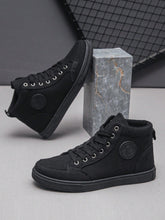 Tênis Casual Cano Alto Lona Estruturada Solado Resistente