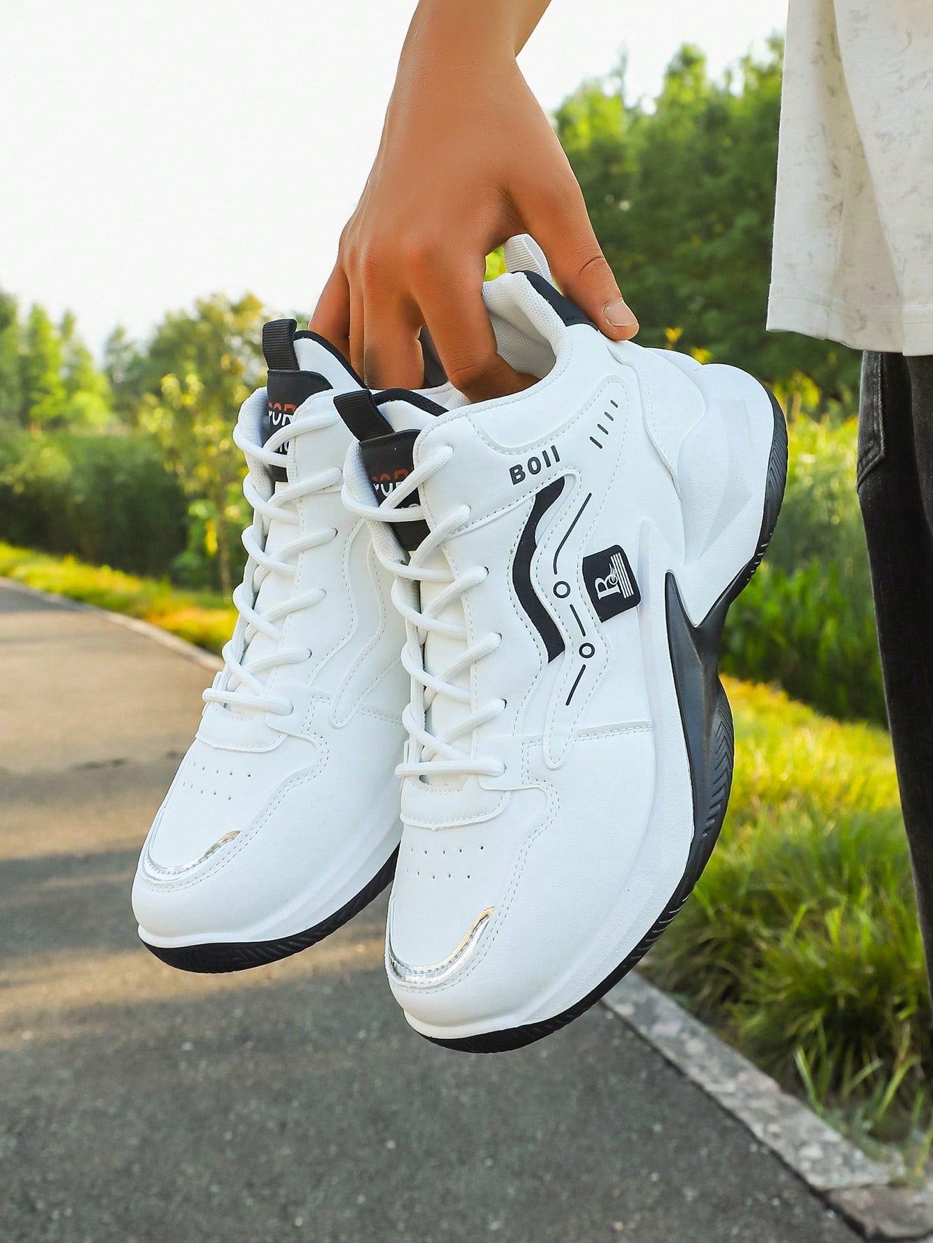 Tênis Corrida Cano Alto Design Moderno