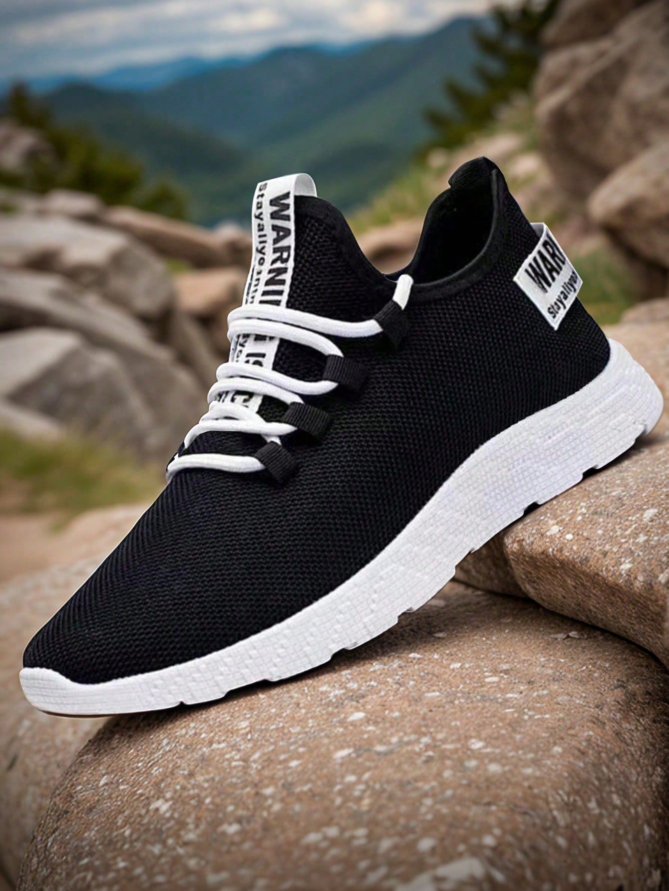 Tênis Corrida Estilo Urbano Com Solado Leve Antiderrapante