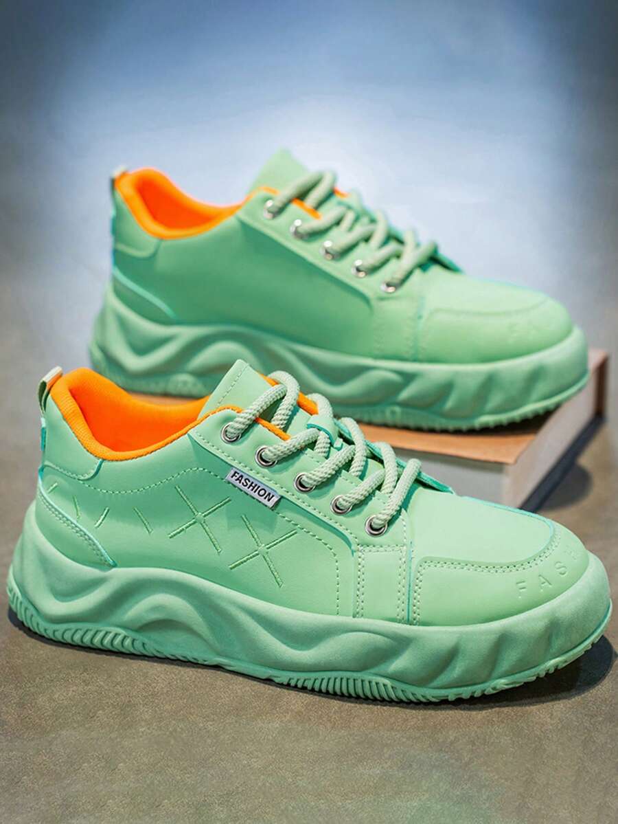 Tênis Chunky Design Moderno Estrutura Robusta