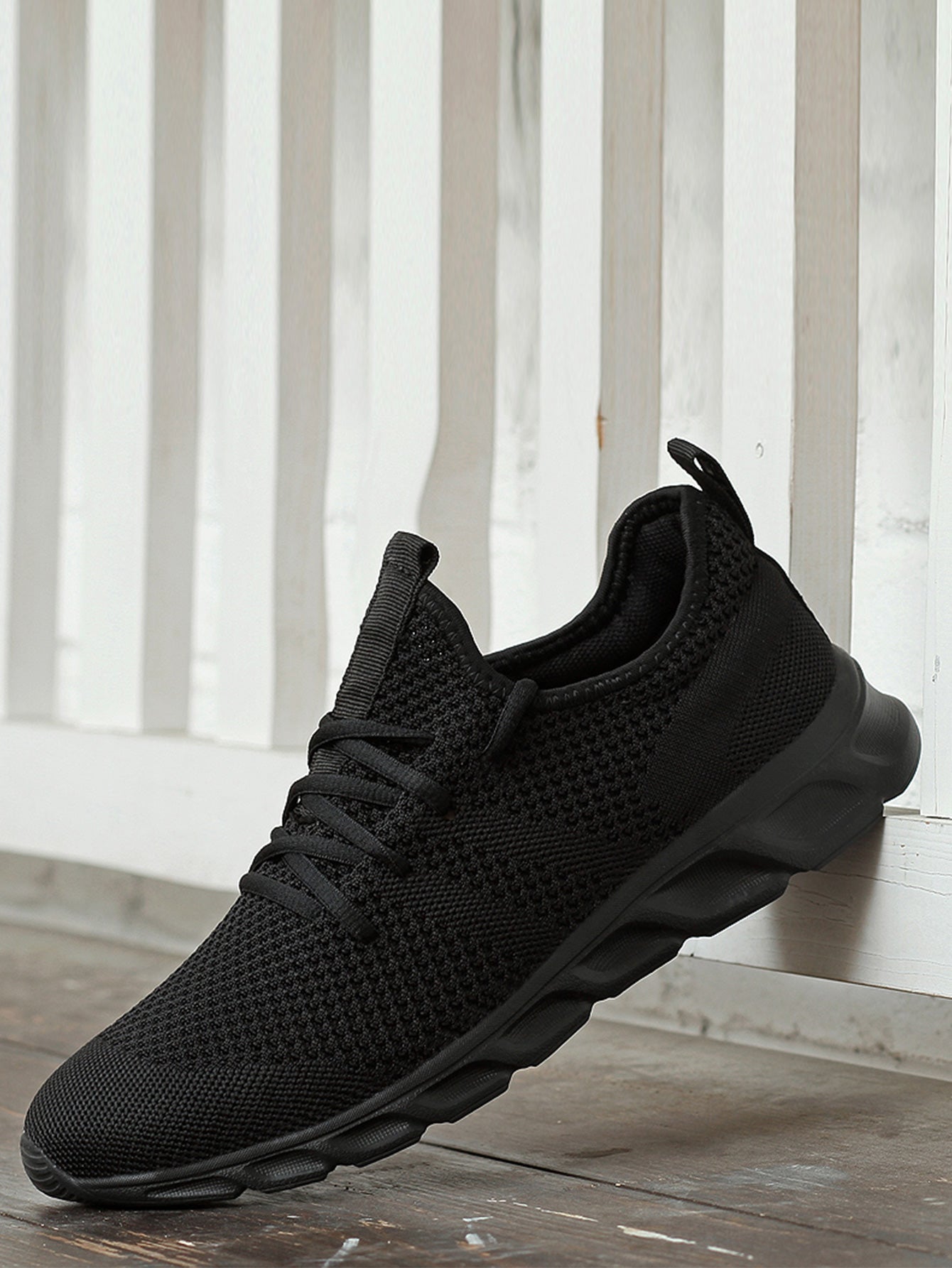 Tênis Corrida Leve Respirável Com Solado Flexível Antiderrapante