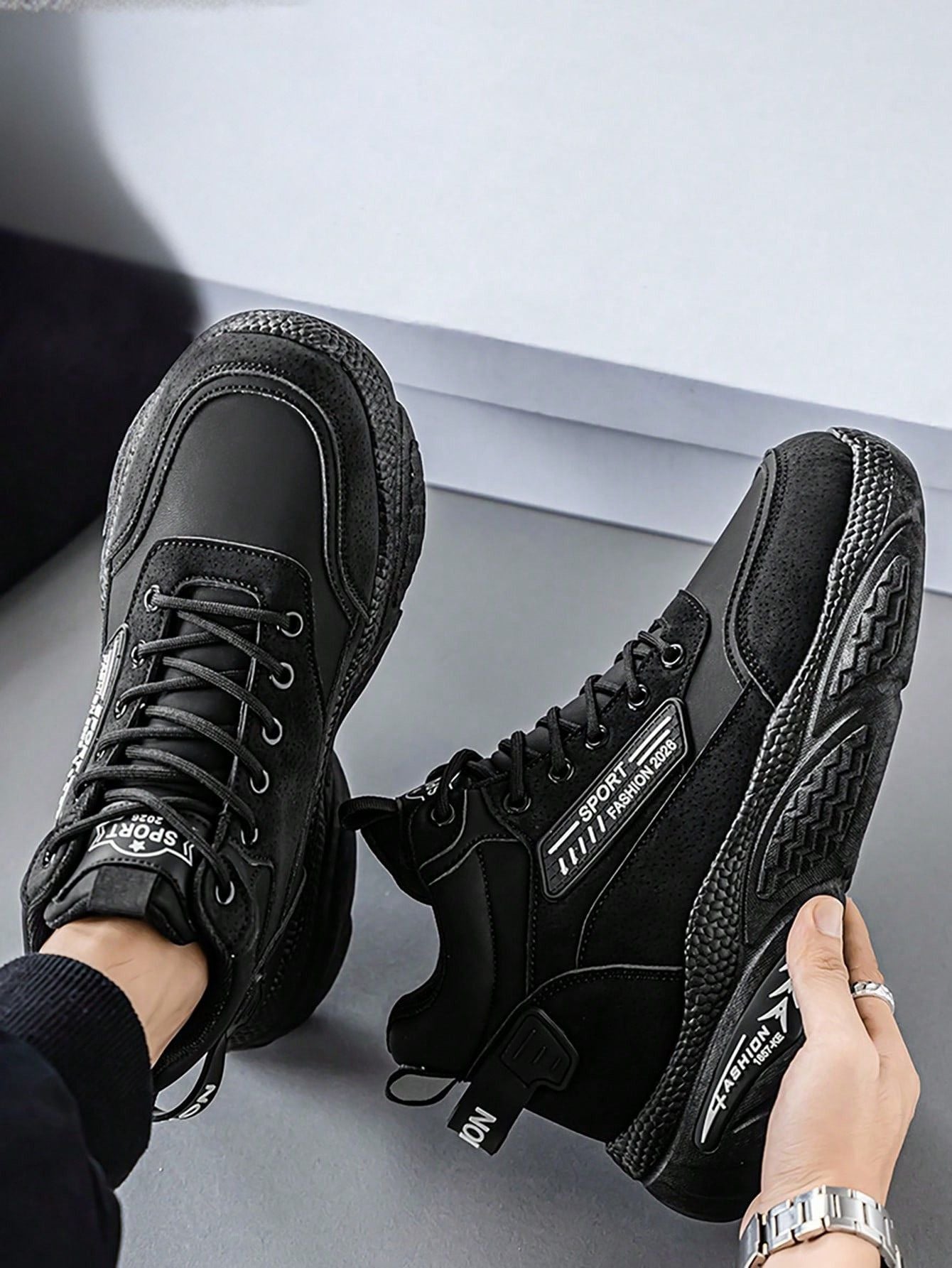 Tênis Chunky Estruturado Estilo Urbano Street