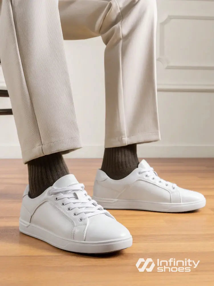 Tênis Casual Cano Baixo Design Clássico Branco / 36 Tênis Casual Cano Baixo Design Clássico