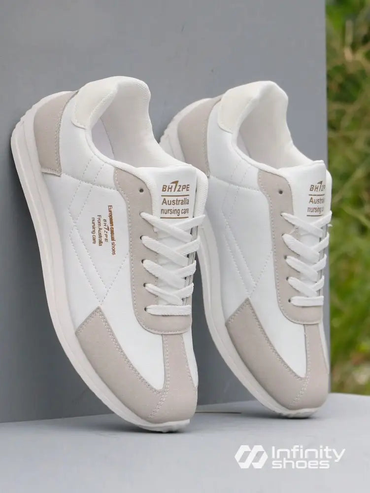 Tênis Casual Cano Baixo Estilo Retrô Solado Leve Bege / 36 Tênis Casual Cano Baixo Estilo Retrô Solado Leve