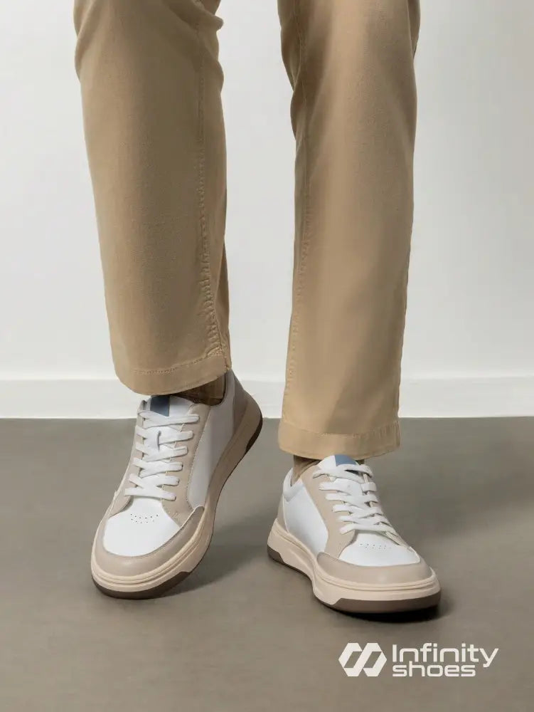 Tênis Casual Design Bicolor Conforto Moderno Tênis Casual Design Bicolor Conforto Moderno