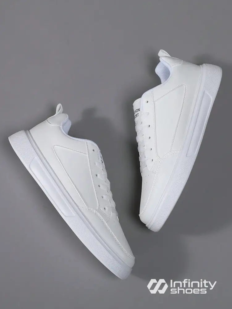 Tênis Casual Sintético Design Minimalista Com Solado Resistente Tênis Casual Sintético Design Minimalista Com Solado