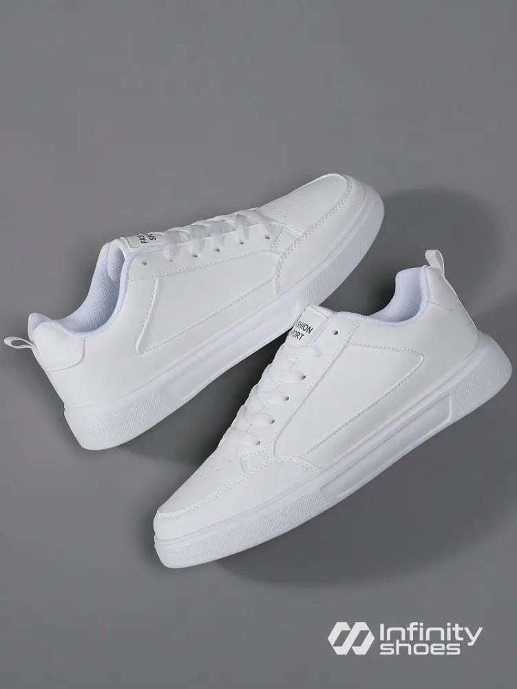 Tênis Casual Sintético Design Minimalista Com Solado Resistente Tênis Casual Sintético Design Minimalista Com Solado