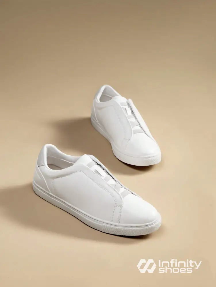 Tênis Casual Slip On Com Solado Baixo Confortável Tênis Casual Slip On Com Solado Baixo Confortável