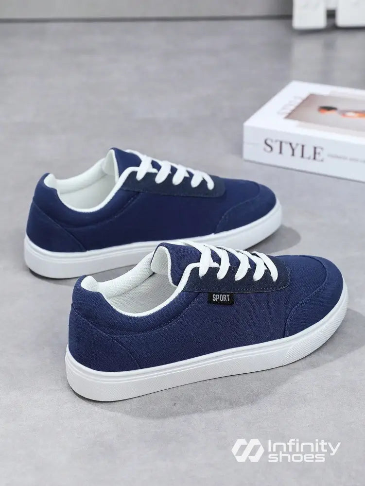 Tênis Casual Tecido Leve Com Solado Baixo Resistente Tênis Casual Tecido Leve Com Solado Baixo Resistente