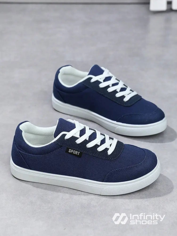 Tênis Casual Tecido Leve Com Solado Baixo Resistente Tênis Casual Tecido Leve Com Solado Baixo Resistente