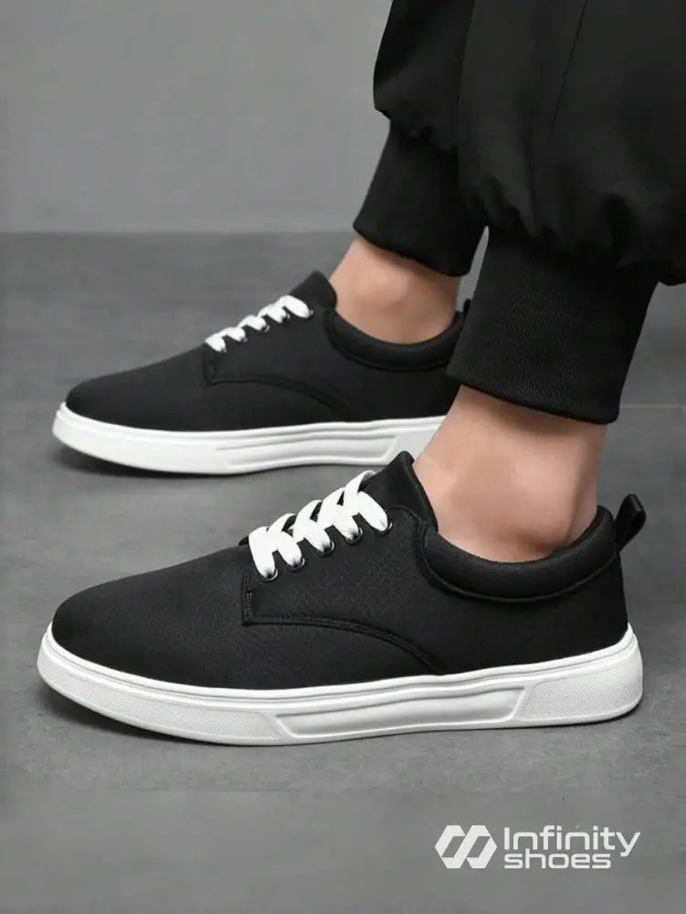 Tênis Casual Tecido Respirável Com Solado Baixo Resistente Tênis Casual Tecido Respirável Com Solado Baixo Resistente