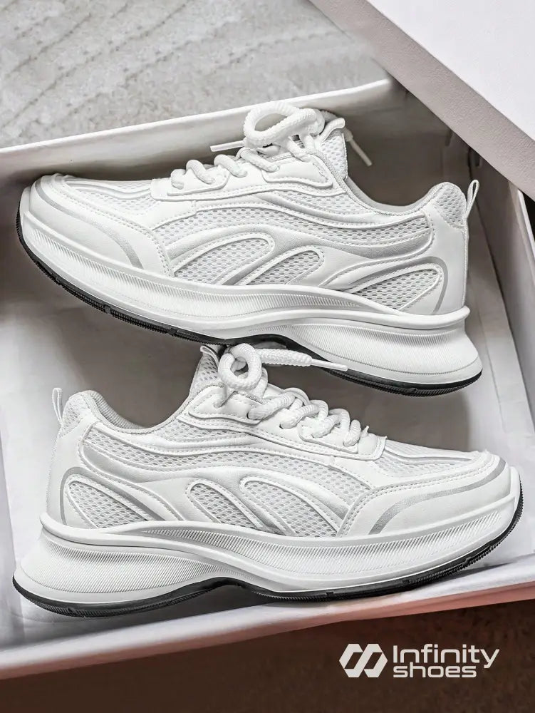 Tênis Chunky Esportivo Com Detalhes Refletivos Tênis Chunky Esportivo Com Detalhes Refletivos