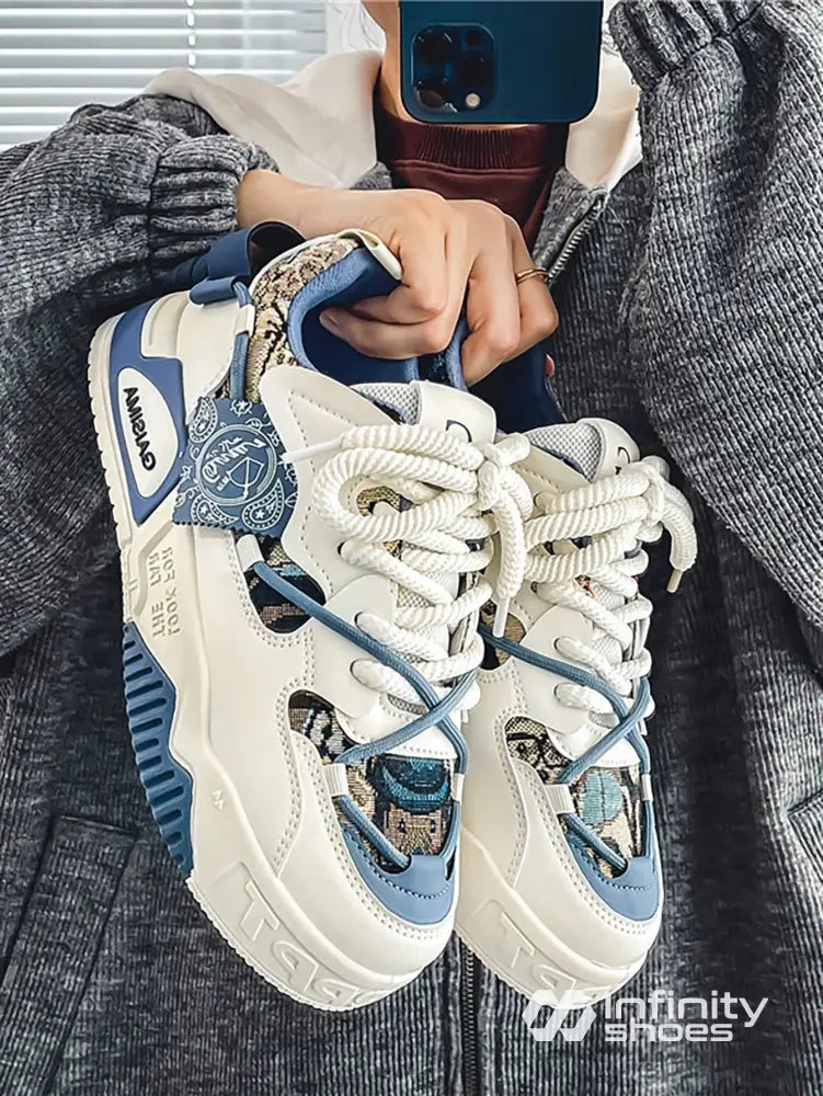 Tênis Chunky Estrutura Robusta Visual Diferenciado Branco / 36 Tênis Chunky Estrutura Robusta Visual Diferenciado